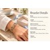 14 Karat Gold Plated Multi Stone Bracelet