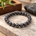 Hematite Bead Stretch Bracelet
