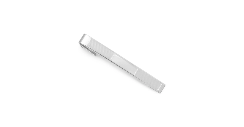 Patterned Tie BarPatterned Tie Bar | Engravable