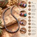 17" Turquoise and Lapis Multi Stone Heishi Necklace